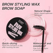 USHAS Eyebrow Gel for Eyebrow Styling Waterproof And Sweat-Proof Clear brow Gel, Long-Lasting Eyebrow Wax Kit for Eyebrow ...