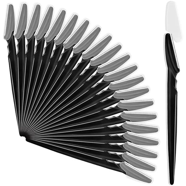 21 Pcs Eyebrow Razors, Face Razors Multipurpose, Exfoliating Dermaplaning Tools, Eyebrow Trimmers Shaver with Safety Cover...