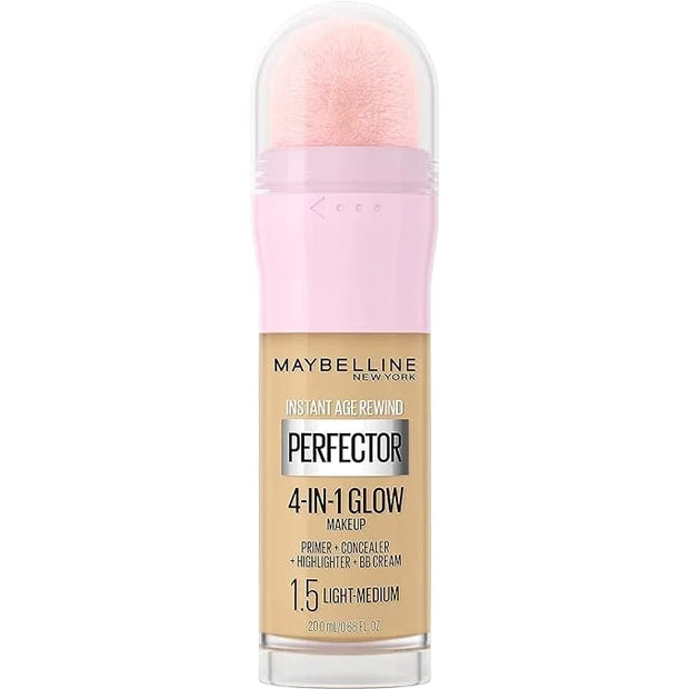 Maybelline New York Instant Age Rewind Instant Perfector 4-In-1 Glow Makeup, Light/Medium - Product Image