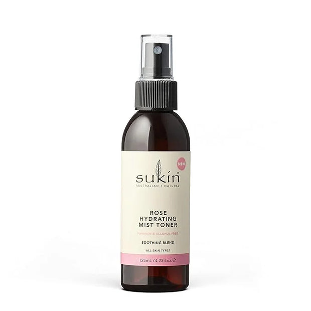 Sukin Rose Hydration Mist Toner, 4.23 Fl Oz - Product Image