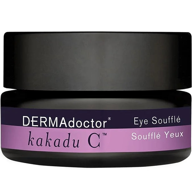 DERMAdoctor Kakadu C Dermatologist Formulated Eye Souffle, Vitamin C and Caffeine Eye Cream. Dark Circles Under Eye Treatm...