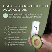 Avocado Anti-Aging Serum - Hydrating, Brightening, Wrinkle Reducer, Facial Skincare - Organic Avocado Oil, Vitamin C, Hyal...