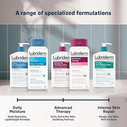 Lubriderm Daily Moisture Body + Face Wash, Hydrating Body Wash + Moisturizing Facial Cleanser with Pro-Ceramide & Shea But...