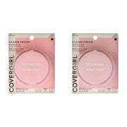 COVERGIRL COVERGIRL Clean Fresh Pressed Powder, Deep, 0.35 Ounce, 220 Deep (99350052598) (Pack of 2) - Product Image