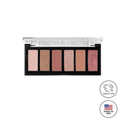 Milani Gilded Mini Eyeshadow Palette with 6 Matte & Shimmer Hues - It's All Rosé - Product Image