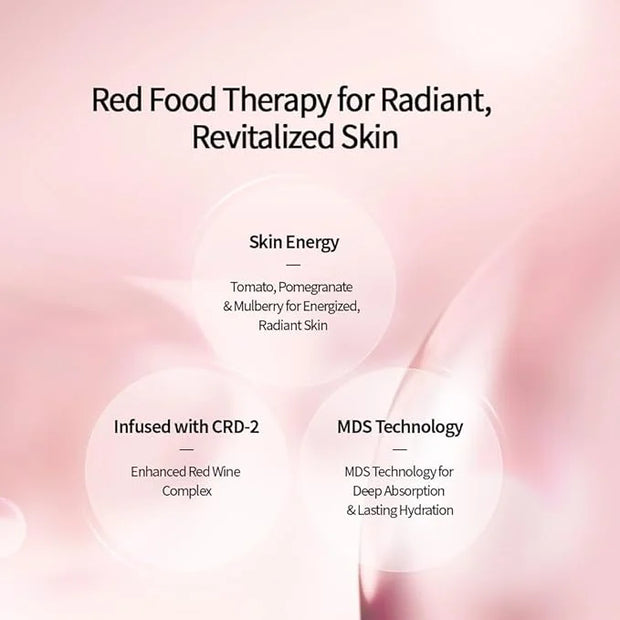 CHARMZONE DeAge Red Addition (New Version) Korean Skincare Set – Anti-Aging Toner & Emulsion Duo (100ml / 3.38 fl.oz Each)...
