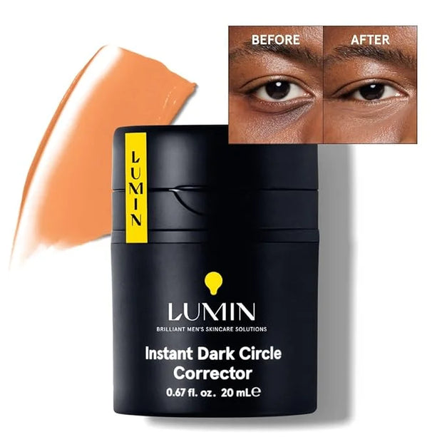 Lumin Instant Dark Circle Corrector for Men (Not A Concealer), Brightens Eyes, Reduce Dark Circles, Puffiness, Under Eye M...