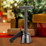 Double Edge Safety Razor for Men with Stand and Silicone Cover - Durable Metal Eco-Friendly Single Blade Safety Razor with...
