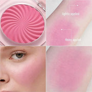 Cheeky Blush Compact for Face Cheeks, Talc Free Blusher Palette, Matte Powder Makeup, Natural Healthy, Mauve Pink Magenta ...