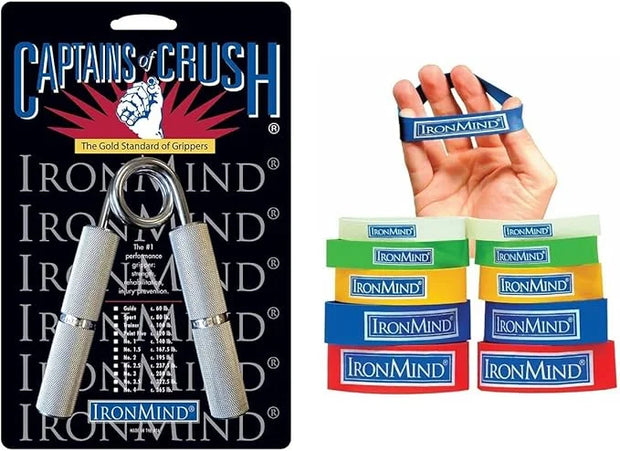 IronMind Two-Way Captains of Crush Grip Strengthener Set: (100 lb.) - Product Image