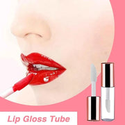 AMORIX 50PCS Mini Lip Gloss Tubes with Wand 1.2ml Empty Lip Gloss Containers Refillable Travel Lip Balm Bottles for Sample...