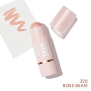 CoverGirl Trublend Skin Enhancer Highlighter Balm Stick, 320 Rose Beam, Highlighter, Vegan Formula, Easy to Use, Glides on...