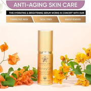 Honey Girl Organics HoneyGlo Regenerating Face Serum, USDA Certified Organic Facial Serum for Women Softens and Moisturize...
