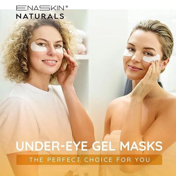 Enaskin Naturals Under Eye Patches for Dark Circles: Premium Gels Pads - Reduce Eye Bags, Wrinkles & Puffy - Skin Treatmen...