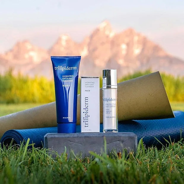Trilipiderm Protective Day Crème, Broad Spectrum SPF 30 – Lightweight, Fast-Absorbing Moisturizing Sunscreen Protects whil...