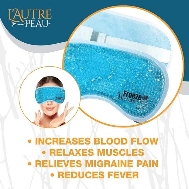 USA Merchant - Hot/Cold Plush Gel Bead Relief Wrap | Freeze Therapeutics by L'AUTRE PEAU | Hot Or Cold Reusable Ice Packs ...
