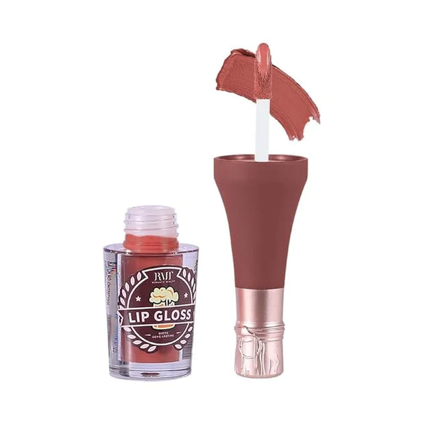 Nude Tined Long Lasting Matte Lipgloss in Bottle Shape Container (06) - Product Image