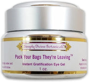 Simply Divine Botanicals Pack Your Bags They're Leaving Eye Gel - Natural and Organic Treatment to Hydrate and Instantly R...