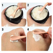 VOCOSTE 3 Pcs Makeup Spatula Mini Spoon, Eye Cream Massage Sticks Beauty Scoop, for Facial Cosmetic Face Cream, Zinc Alloy...