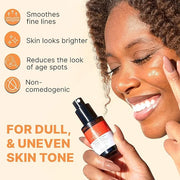 Face Serum - Vitamin C Serum for Face Anti Aging Serum with Hyaluronic Acid & Ferulic Acid Brightening Serum, Anti Wrinkle...