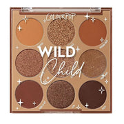 ColourPop Wild Child Eyeshadow Palette - Rich Chocolate Brown Eye Makeup Palette with Matte, Metallic, Matte Sparkle & Gli...