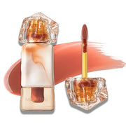 Mistine Makeup Lip Gloss Lip Plumber Non-sticky Tinted Lip Gloss Infused with 1% Peptide Moisturizing Shiny Finish Lip Tin...