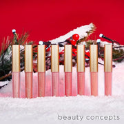 Beauty Concept 15-Piece Lip Gloss Set - Radiant Lips with Glossy Heavy Embossing, Shiny Gold Foil Stamping - 0.7 fl oz Eac...
