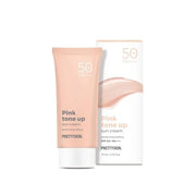 Waterproof Pink Tone up Sunscreen with Natural Pink Tint, Long-lasting, Shea Butter & Chamomile Extract, Zinc Oxide, Titan...