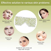 Face Mask, Relief Eye Mask, Natural stone Eye Mask, Skin Care Massage Tool for Swollen, Eliminate Wrinkles, Dark Circles -...
