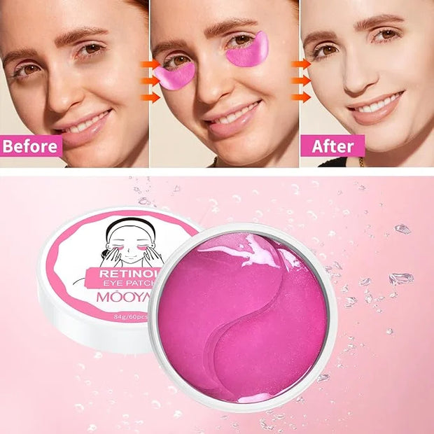 Under Eye Patch for Dark Circles and Puffy Eyes,Under Eye Masks Reduce Smooth Wrinkles and Under-eye Egg,Moisturizing Unde...
