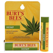 Burts Bees 100% Natural Origin Moisturizing Lip Balm, Hemp with Beeswax, 0.15 Oz - Product Image