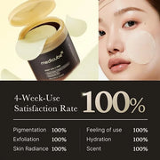 medicube Deep Vita C Facial Pads, Vitamin C Toner Pads for Uneven Skin Tone, 500,000PPM of vitamin water & 3 types of vita...