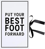 Santa Barbara Design Studio Body & Beauty Gift Set Pure Design Cardboard Book Gift Box, 2-Pieces, Best Foot Forward- Foot ...