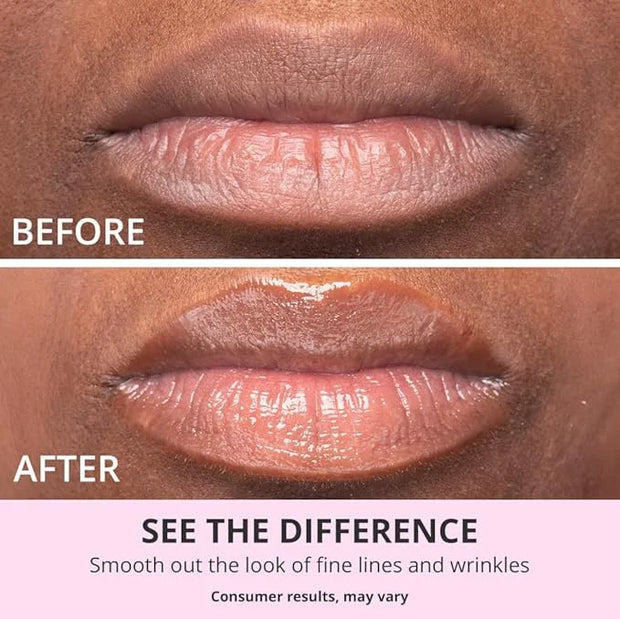 goPure Lip Plumper – Plumping lip gloss formula with Hyaluronic Acid & Peptides, moisturizing, volumizing, smooths the loo...