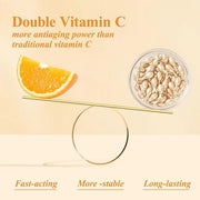 HKH Vitamin C Super Serum for Face - Anti Aging Vitamin E Facial Serum Capsules with Niacinamide, Vit C Serum Oil for Wome...