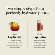Poppy & Pout Lip Care Set Orange