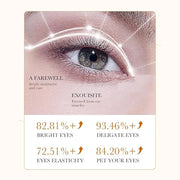 BIOAQUA Rice Raw Pump Eye Mask Dark Circles Eye Bags Nourish Repair 80g 60pcs/30pairs - Product Image