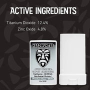 Headhunter Sunscreen Face Stick SPF 45, Waterproof Surf Sunblock for Waterman, Water-Resistant Facial Sunscreen for Ultra-...