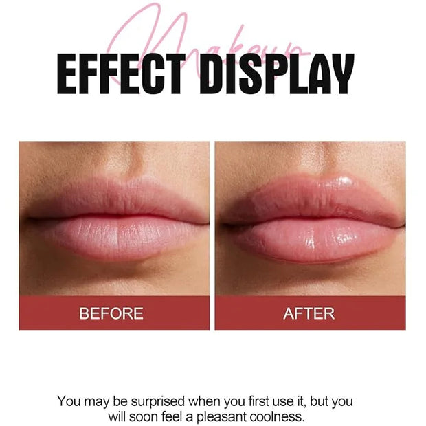 Lip Plumping Booster, Spicy Lip Lipstick, Lifter Gloss, Hydrating, Volumizes High-Shine Lip Plumping Lip Glass Mirror Lip ...