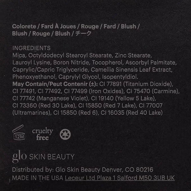 Glo Skin Beauty Blush (Sandalwood) - Pressed Powder Blush for Cheeks, High Pigment Mineral Face Makeup Creates a Natural, ...