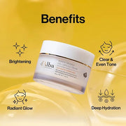 d'alba Piedmont Italian White Truffle Oil Capsule Cream, Glass Skin with Vita-Cera Oil Capsules, Deep Hydration Face Moist...