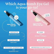 belif Aqua Bomb Lifting Eye Gel | Retinol + Collagen + Peptide for Firming & Plumping | Hyaluronic Acid for Glowy Hydratio...