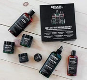 Brickell Men's Daily Elite Face Care Routine I, Toner, Gel Facial Wash, Face Scrub, Anti-Aging Night Cream, Eye Cream, Cha...