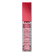 NYX PROFESSIONAL MAKEUP Ultimate Glow Shots, Liquid Eyeshadow, Long-Lasting Shimmer Eye Shadow with Vitamin C - Raspberry ...