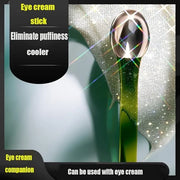 2 PCS Portable Eye Serum Cream Applicator Eyes Massage Tool, Can Be Used As Eyes Cream Spoon, Reduce Eye Swelling Flannel ...
