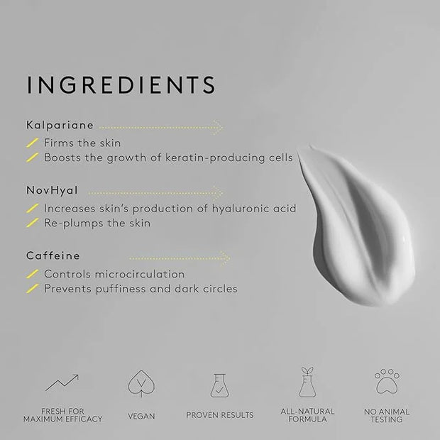 NUORI Infinity Bio-Fusion Eye Serum | For All Skin Types, Brightening and Firming Serum for Eyes, Addressing Visible Signs...