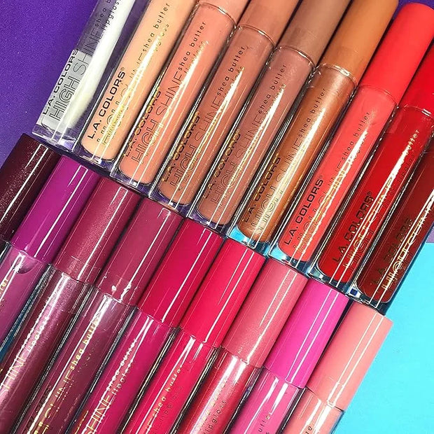 L.A. COLORS High Shine Lipgloss, Amplify CLG946 (Pack of 2) - Product Image