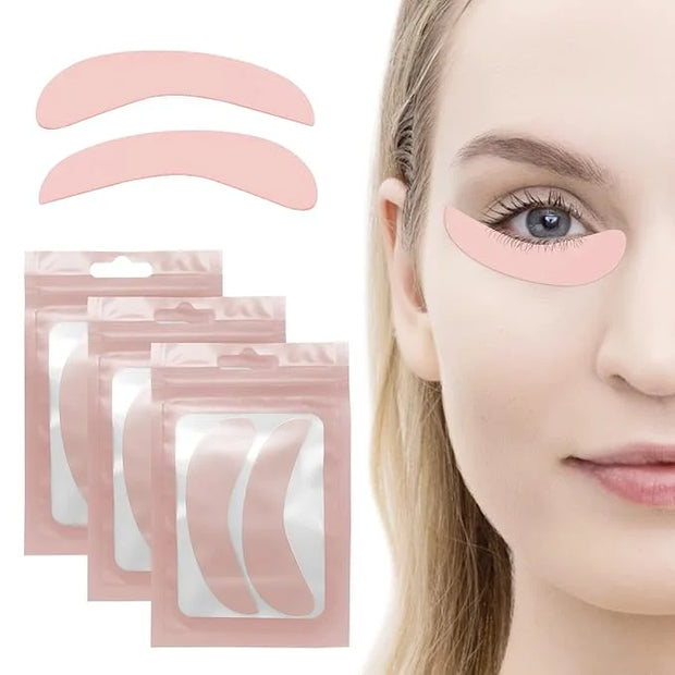 Libeauty Reusable Lash Extension eye pads 3 pairs Eyelash Lift/T-int Under Eye Gel Silicone Pads Patches Kit Soft and Skin...