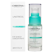 '-CHRISTINA- Unstress Eye and Neck Concentrate Hydrating Peptide Serum for Face | Soothing Relief and Softening Effect | F...