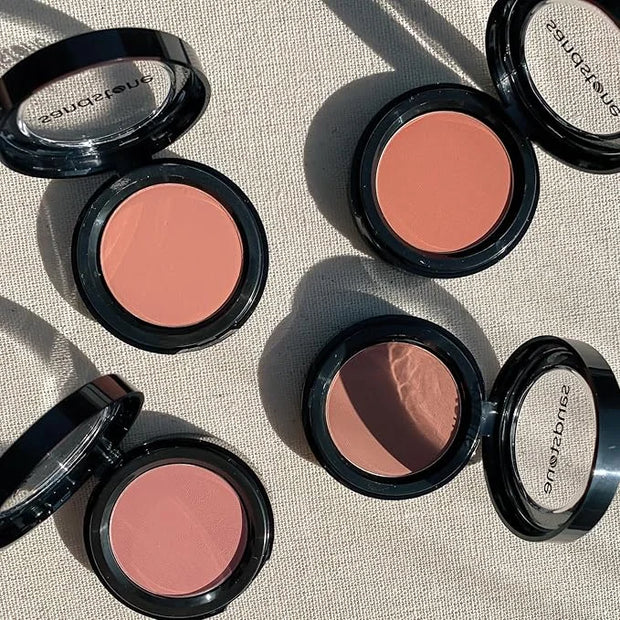 Big Crush Blush – Hypoallergenic silky powder blush for cheeks. Fine color pigmentation - buildable - long lasting face ma...